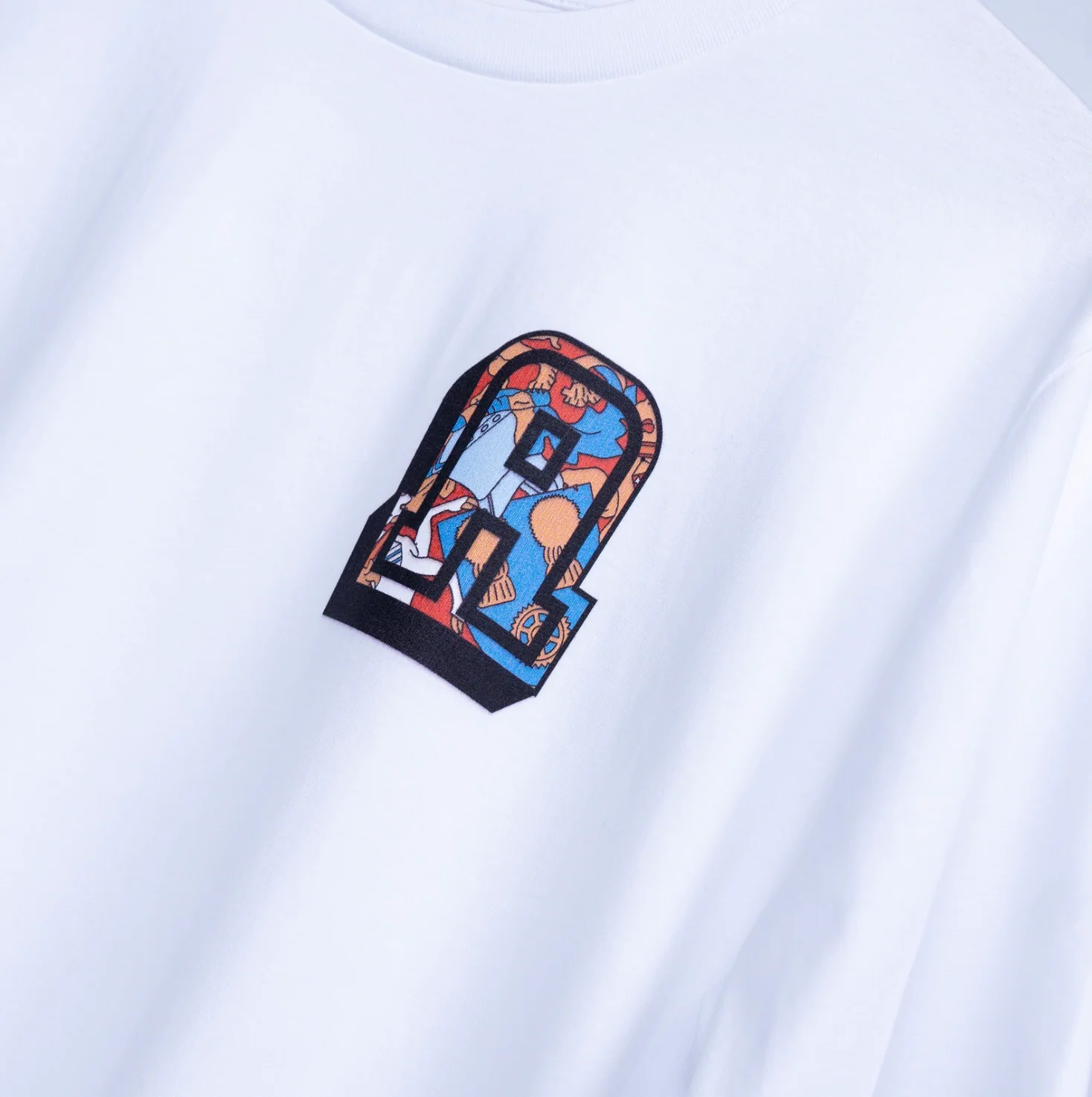 White Leisure Alty Aces Tee - Image 2